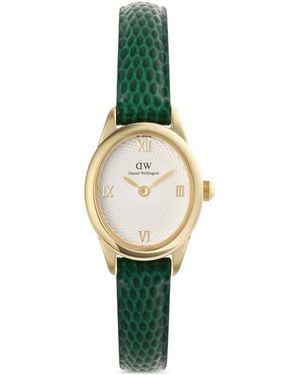 Daniel Wellington Reloj Ophelia Mini Guilloché De 25 Mm - Verde