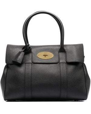 Mulberry Bayswater Leren Shopper - Zwart