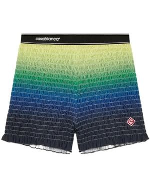 CASABLANCA Gradient Shorts - Green