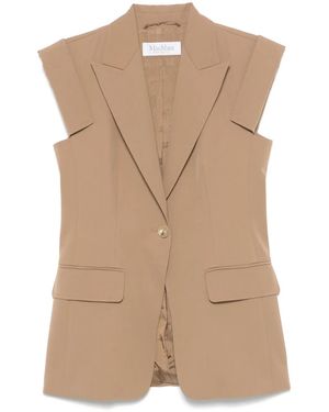 Max Mara Bergamo ベスト - ナチュラル