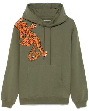 Maharishi Panther Chimera Hoodie - Green