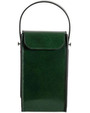 Merryl Tielman Borsa A Tracolla Frank Con Manico - Verde