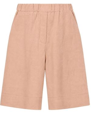 Gran Sasso Elasticated-Waistband Shorts - White