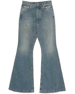 Rick Owens Bolan Bootcut Jeans - Blue