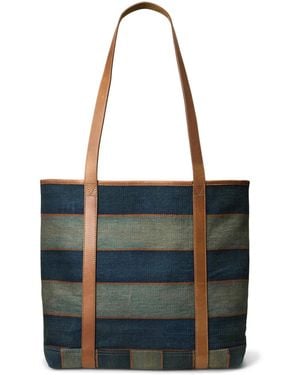 RRL Denim Tote Bag - Blue