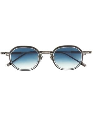 Sato Eyewear Toliman Ii Geometric-Frame Sunglasses - Blue