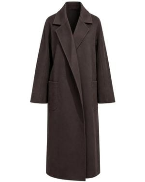 Poche Paris Manteau À Revers Crantés Et Poches Plaquées - White