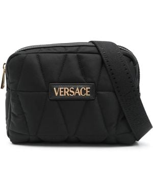 Versace Sac Banane Myth À Design Matelassé - Noir