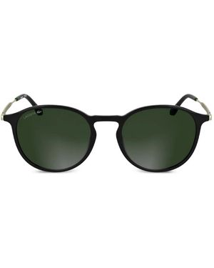Lacoste Round-Frame Sunglasses - Green