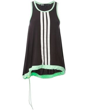Y-3 Drawstring Hem Tank Top - White