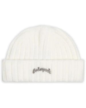 Godspeed Logo-Embroidered Beanie - White
