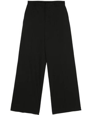 PT Torino Lorenza Satin Trousers - Black