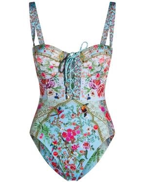 CAMILLA Sultans And Queens Swimsuit - Blue