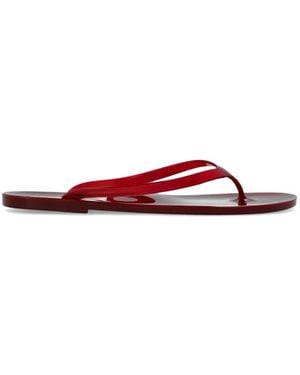 Christopher Esber Jo Glossy Flip-Flops - Red