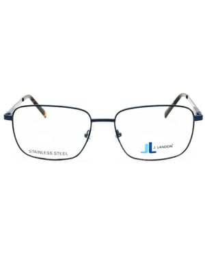 J. LANDON Geometric Glasses - Blue