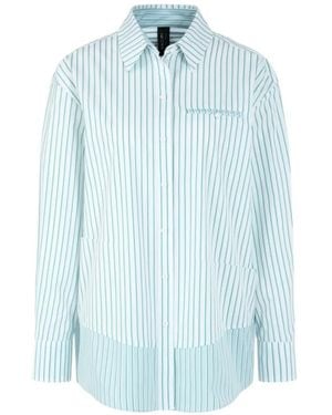 Marc Cain Pocket Striped Shirt - Blue
