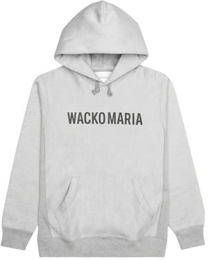 Wacko Maria Logo Pullover Hoodie - Grey