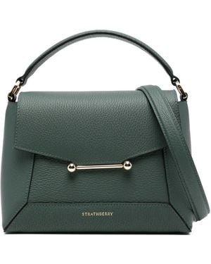 Strathberry Mosaic Tote Bag - Green