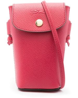 Longchamp Épure スマホケース - ピンク