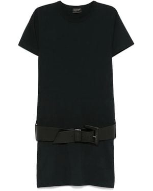 Balenciaga ベルテッド ドレス - ブラック