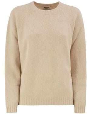 Weekend by Maxmara Brushed Raglan-Sleeve Jumper - Natural