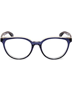 Rag & Bone Round-Frame Glasses - Black