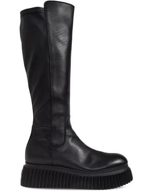 Agl Attilio Giusti Leombruni Gloria Platform Boots - Black