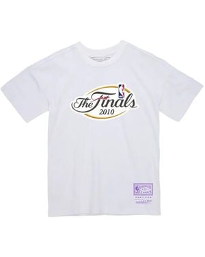 Mitchell & Ness Los Angeles Lakers 2010 "finals" Tシャツ - ホワイト