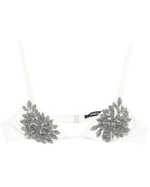Amen Verfraaide Top - Metallic