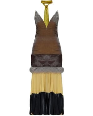 Marni Abito Con Inserti - Neutro