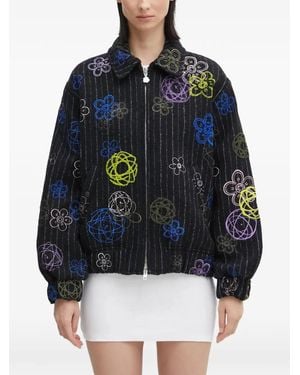 KENZO X Futura 2000 Striped Jacket - Blue