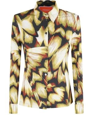 La DoubleJ Chemise À Imprimé Abstrait - Métallisé