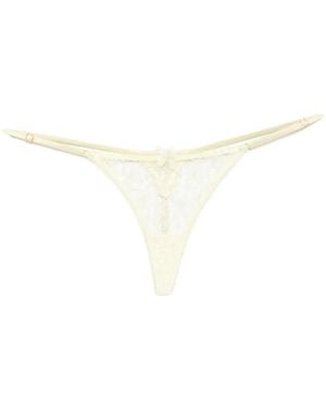 Kiki de Montparnasse Vinca String - Wit
