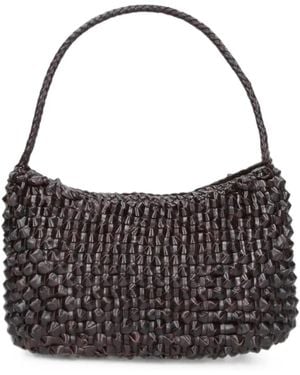 Dragon Diffusion Bolso De Hombro Basil Cactus De Piel De Búfalo - Negro