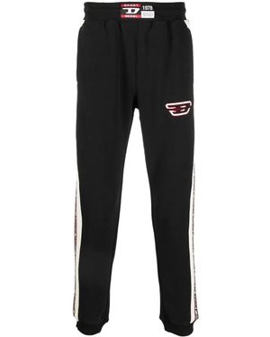 DIESEL トラックパンツ - ブラック