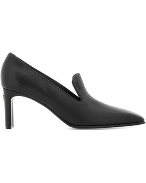 Ferragamo ヒール ローファー - ブラック
