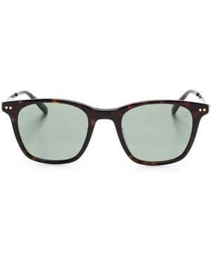 dunhill Occhiali Da Sole Wayfarer - Marrone
