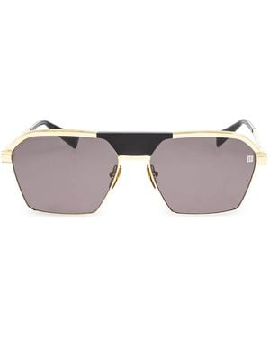 Balmain Sergeant Sunglasses - Metallic
