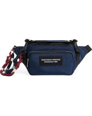 DSquared² Heritage Belt Bag - Blue