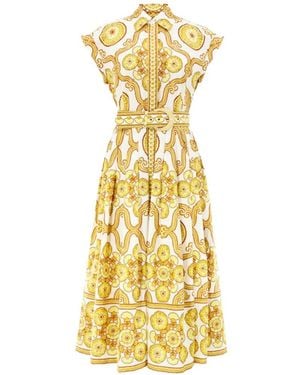 Cara Cara Octavia Midi Dress - Metallic