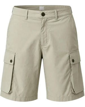 Mor Cotton Cargo Shorts - White
