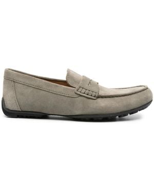 Geox Kosmopolis Suede Loafers - Grey