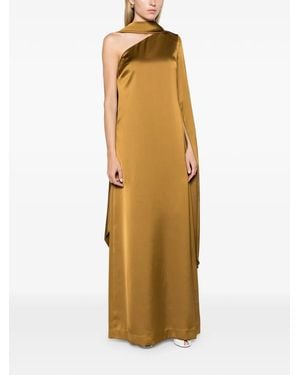 Solace London The Newman Maxi Dress - Metallic