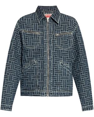 KENZO Jackets - Blue