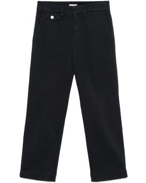 Liu Jo Cropped Chinos - Blue