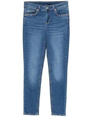 Liu Jo Stud-Pocket Jeans - Blue