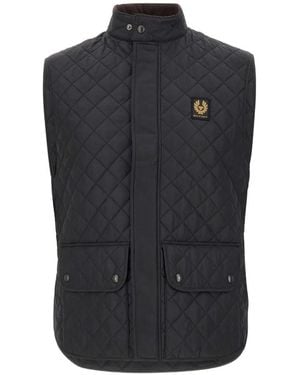 Belstaff Icon Quilted Gilet - Black
