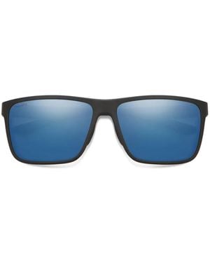 Smith Rectangle-Frame Sunglasses - Blue
