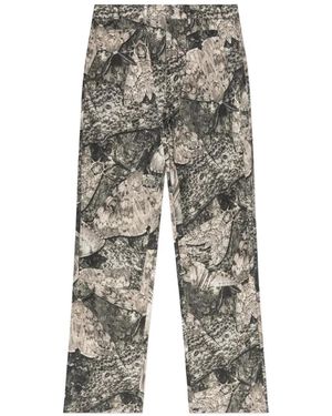ROA Printed Trousers - Grey