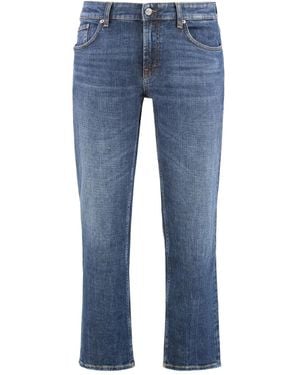Department 5 Pocket Denim Jeans - Blue
